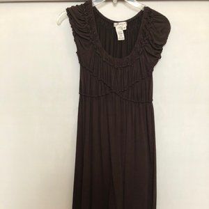 Studio M Women Brown Dress XS